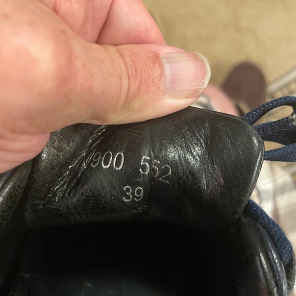 Versace Collection Sneakers Shoe Size 39/7.5 US Leather Trainer Medusa Designer - Picture 5 of 7